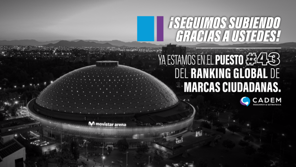 Movistar Arena se incorpora a marcas que más aportan a la sociedad