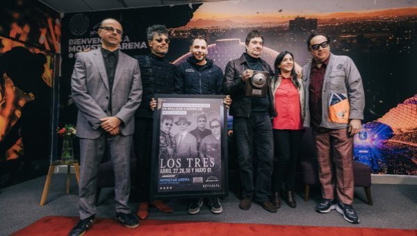 Los Tres hicieron historia al recibir la Cúpula de Movistar Arena tras agotar 4 funciones consecutivas